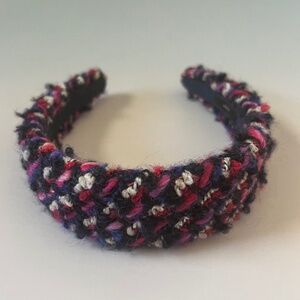 J. Crew Purple Tweed Headband